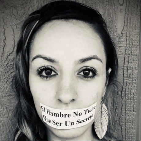 “El hambre no tiene que ser un secreto (Hunger does not have to be a secret)”: 2nd place